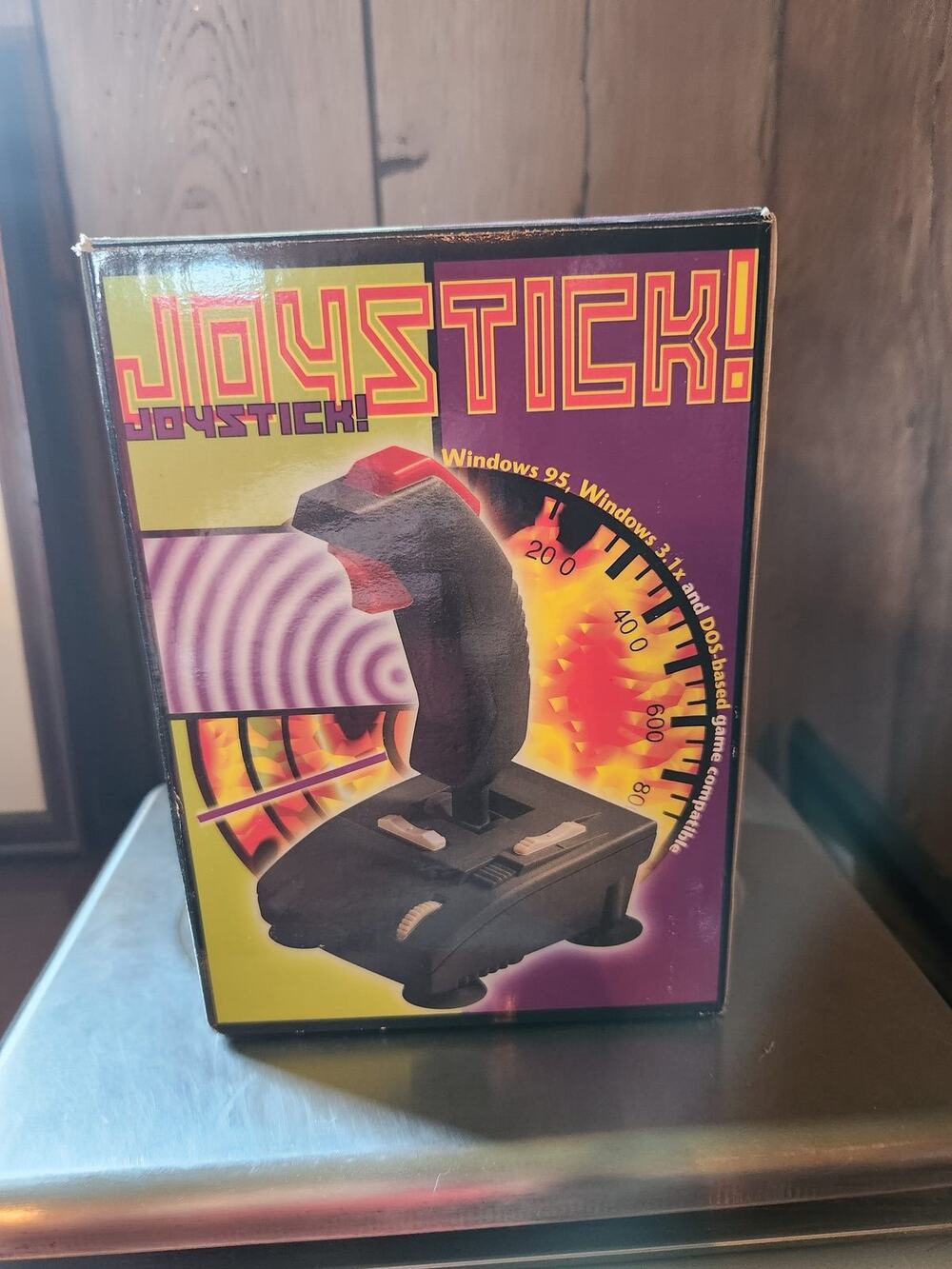 JoyStick PC Game Port Joystick in Original Box Windows 95 DOS Compatible Vintage
